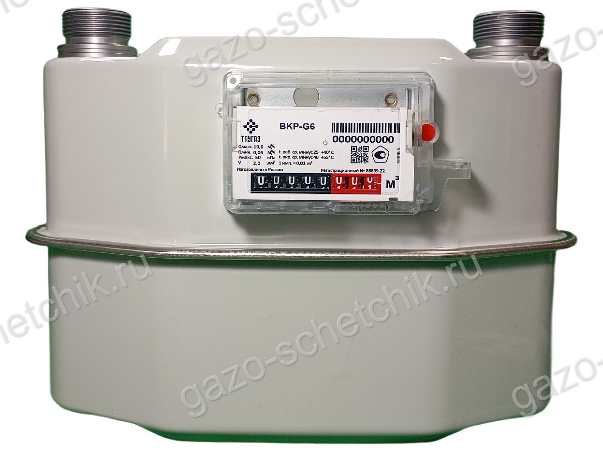 Газовый счетчик BKP G6 Газовый счетчик BKP G6